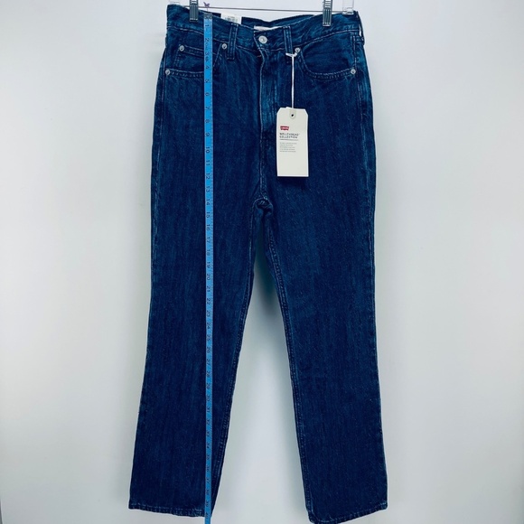 Levi's 70's High Straight Wellthread Collection Women’s Jeans Blue Sz 28x29 New - Picture 4 of 16